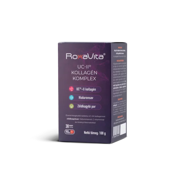 RoxaVita® – UC-II® Kollagén Komplex (1 havi adag)