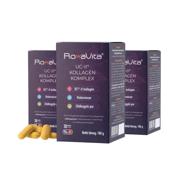 RoxaVita® – UC-II® Kollagén Komplex – (3 havi adag)
